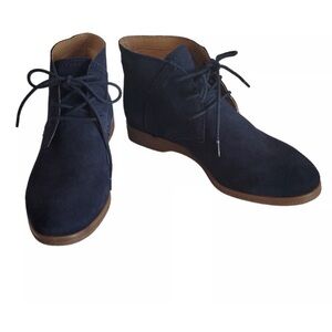 Franco Sarto Dark Blue Chukka Boots
